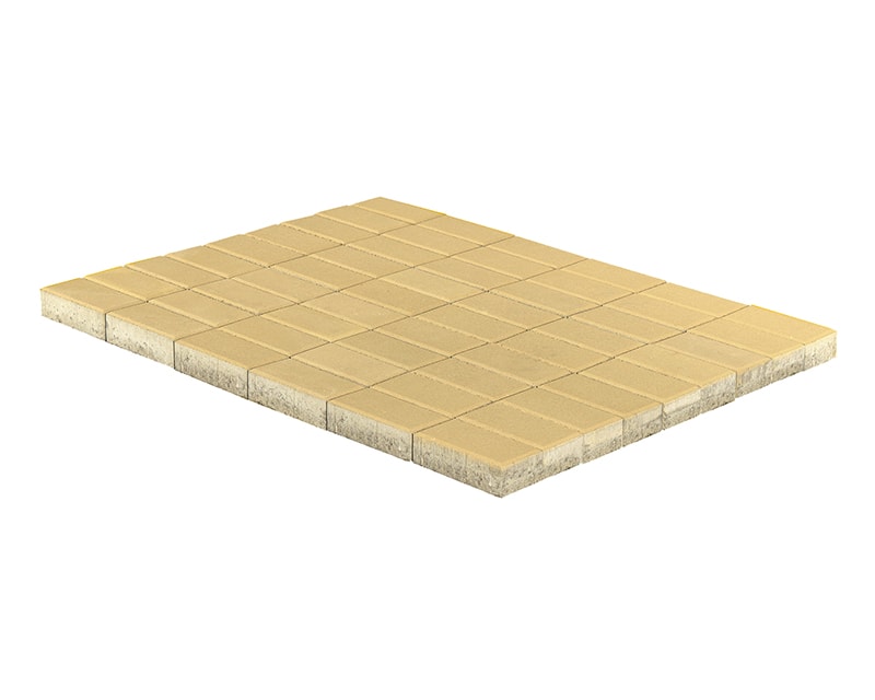 Тротуарная плитка Braer Прямоугольник Песочный 200x100x60