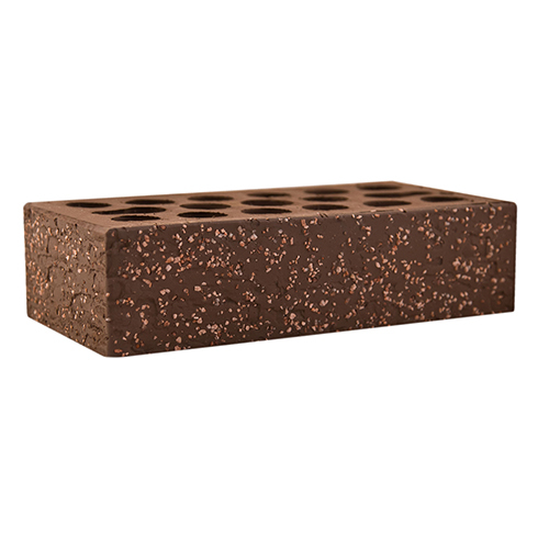 Облицовочный кирпич Керма PREMIUM одинарный 1НФ brown granite М175