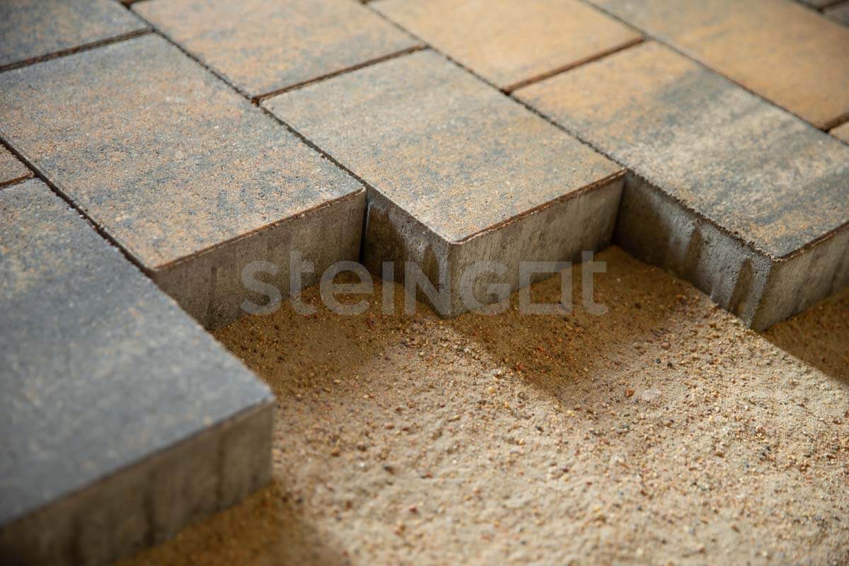 Тротуарная плитка Steingot Новый Город 80 Колор Микс Штайн Хром частичный прокрас — изображение 2