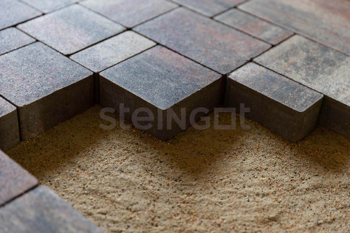 Тротуарная плитка Steingot Бавария Колор Микс Штайн Ферро частичный прокрас — изображение 4