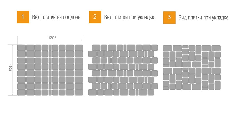 Тротуарная плитка Braer Классико круговая Серый — изображение 6