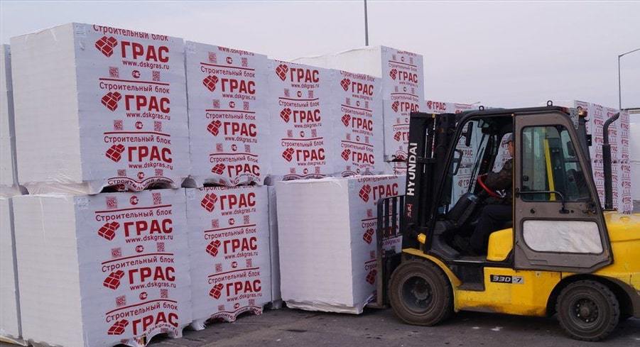 Газобетонные блоки ДСК Грас стеновые 600х200х250, D600 — изображение 3
