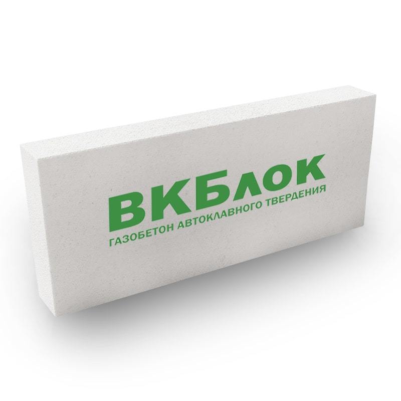 Газобетонные блоки ВКБлок перегородочные 625х80х250, D600