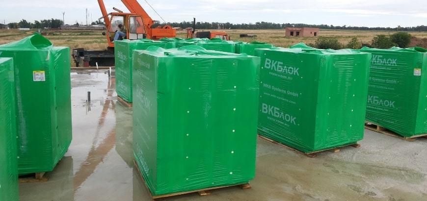 Пенобетонные блоки ВКБлок перегородочные 625х100х250, D500 — изображение 2