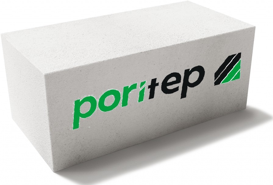 Газобетонные блоки PORITEP стеновые 625x200x250, D500